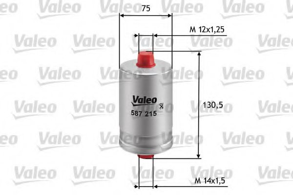 VALEO 587215 Fuel filter